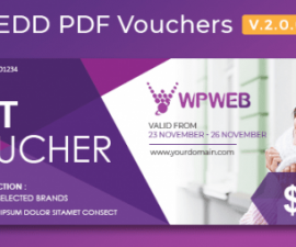 plugins - Easy Digital Downloads PDF Vouchers 500x254 270x225