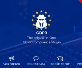 plugins - GDPR WordPress Plugin 270x225