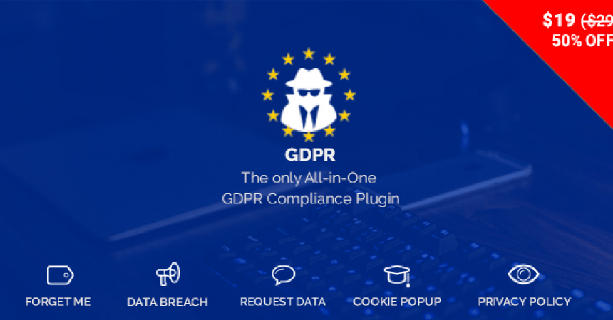 plugins - GDPR WordPress Plugin 860x450