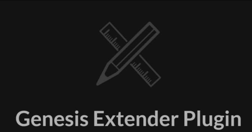 plugins - Genesis Extender WordPress Plugin Free 860x450