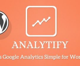 plugins - Google Analytics WordPress plugin 1 270x225