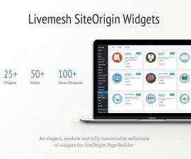 plugins - Livemesh SiteOrigin Widgets Pro 270x225