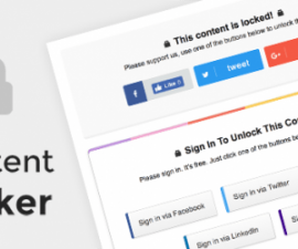 plugins - MyThemeShop Content Locker Pro 500x250 270x225