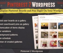 plugins - Pinterest to wordpress plugin 270x225