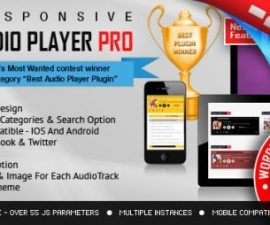plugins - Responsive HTML5 Audio Player PRO WordPress Plugin 500x254 270x225