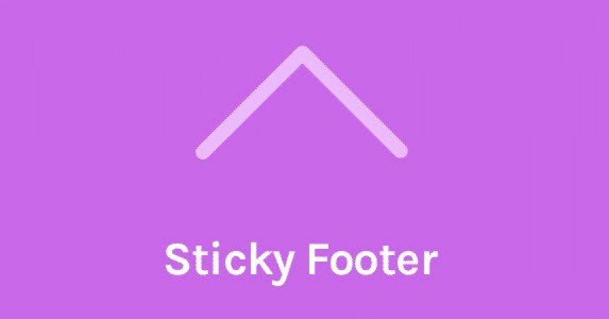 plugins - Sticky Footer 860x450