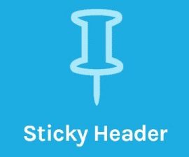 plugins - Sticky Header 270x225