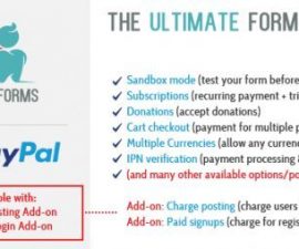 plugins - Super Forms PayPal Add on 500x254 270x225