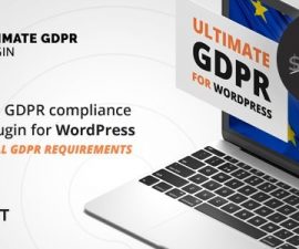 plugins - Ultimate GDPR WordPress Plugin 270x225