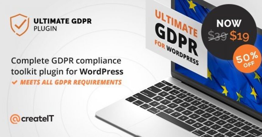 plugins - Ultimate GDPR WordPress Plugin 860x450