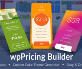 plugins - WP Pricing Table Builder Responsive Pricing Plans Plugin for WordPress 500x254 270x225