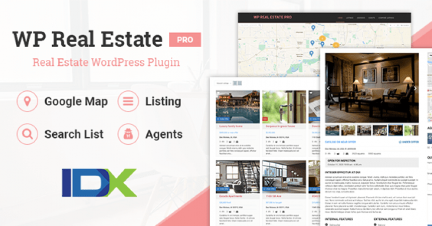 plugins - WP Real Estate Pro 860x450