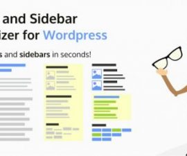 plugins - Widget and Sidebar Customizer for Wordpress 500x254 270x225