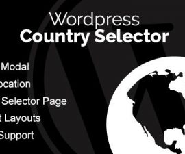 plugins - WordPress Country Selector 270x225