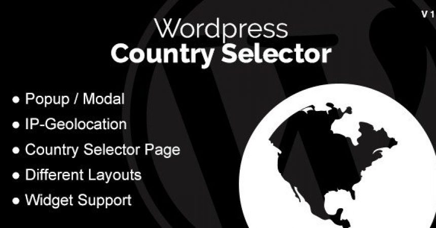 plugins - WordPress Country Selector 860x450