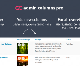 plugins - admin columns pro 270x225