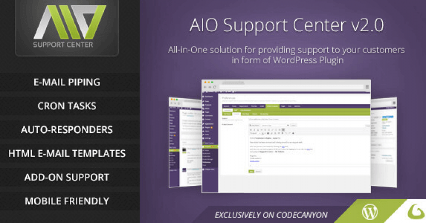 plugins - aio support center 860x450