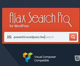 plugins - ajax search pro 270x225