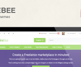 plantillas - appthemes hirebee 270x225