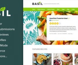 plantillas - basil recipes 270x225
