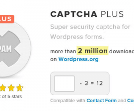 plugins - captcha plus 270x225