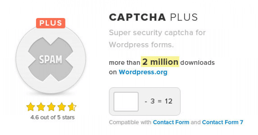 plugins - captcha plus 860x450