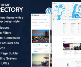 plantillas - directory multipurpose wordpress theme 270x225