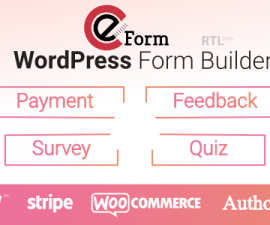plugins - eform wordpress form builder 270x225