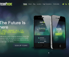 plantillas - elegantthemes fusiontheme 270x225