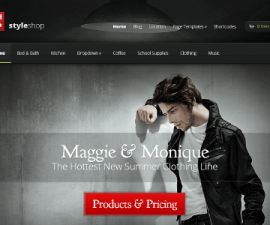 plantillas - elegantthemes styleshop 270x225