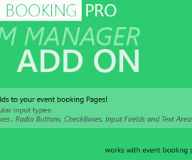 plugins - event booking pro forms 270x225
