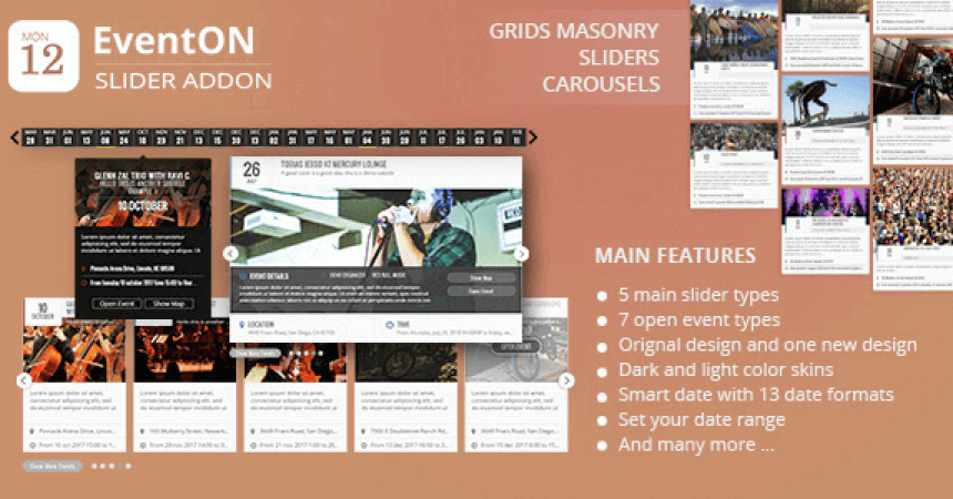 plugins - eventon slider 860x450
