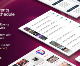 plugins - events schedule 1 270x225
