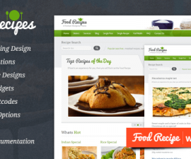 plantillas - food recipes 270x225
