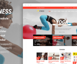 plantillas - gym fit theme 270x225