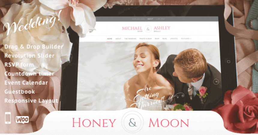 plantillas - honeymoon wedding 860x450
