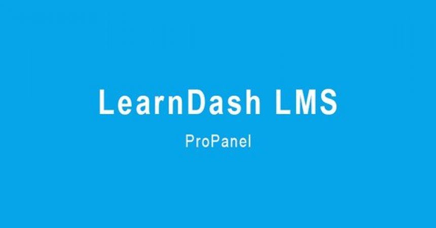 plugins - learndash Propanel 860x450
