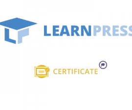 plugins - learnpress certificate 270x225