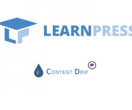 plugins - learnpress contentdrip 270x225