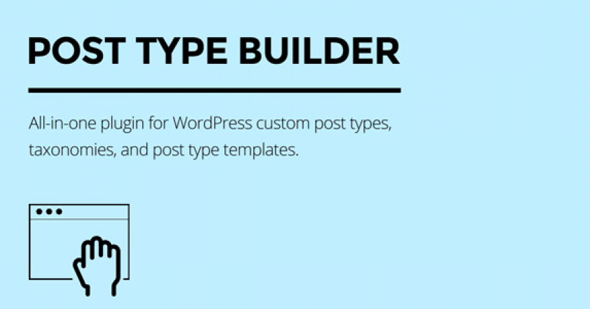 plugins - post type builder 860x450