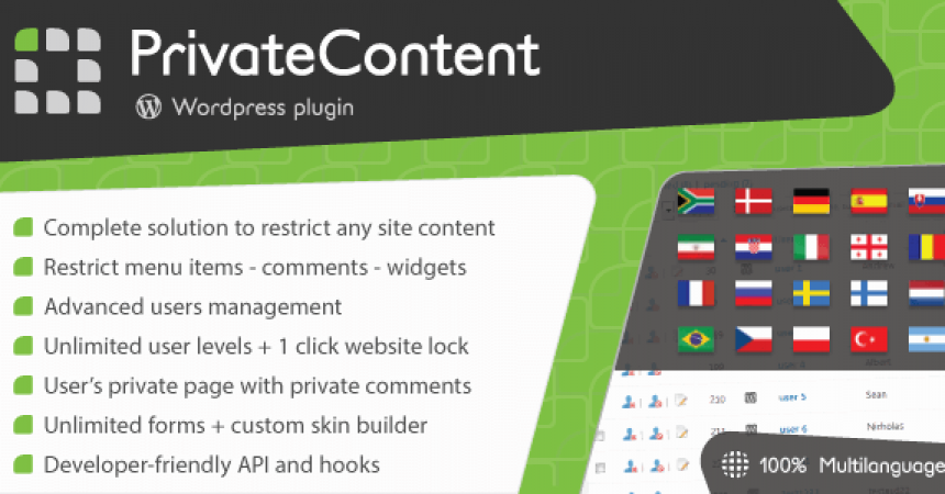 plugins - privatecontent 860x450