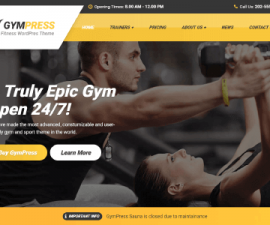 plantillas - proteusthemes gympress 270x225