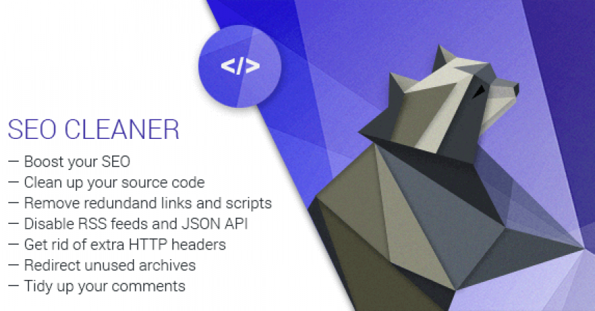 plugins - seo cleaner 860x450