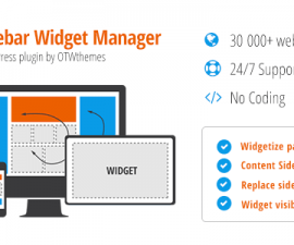 plugins - sidebar widget manager 270x225