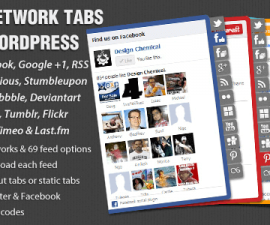plugins - social network tabs 270x225