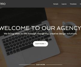 plantillas - studiopress agency pro 270x225