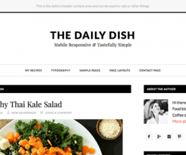 plantillas - studiopress daily dish pro 270x225