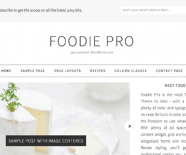 plantillas - studiopress foodie pro theme 270x225