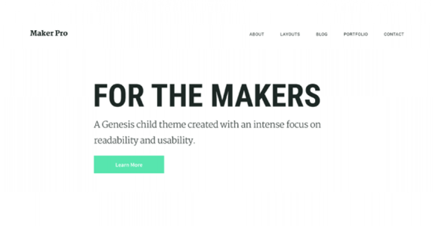 plantillas - studiopress maker pro 860x450