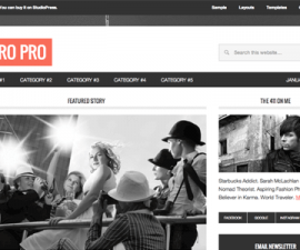 plantillas - studiopress metro pro 270x225